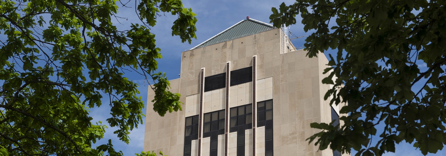 The Holmes Student Center during the Summer Season